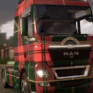 Flying Scottish Flag