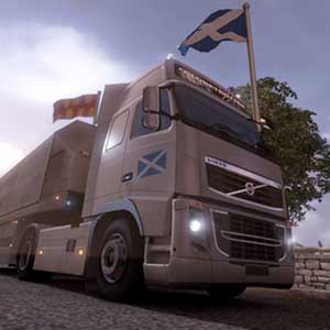 Scottish Flag Metallic