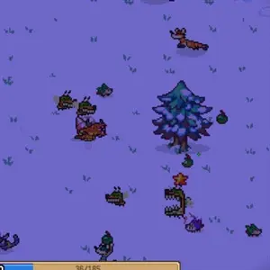 Everything is Crab The Animal Evolution Roguelite - Snowy Terrain