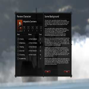 Expeditions Conquistador Character Creation