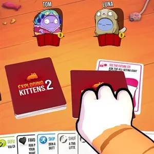 Exploding Kittens 2 - Grabbing Card