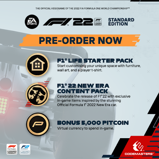 purchase F1 2022 standard edition best price