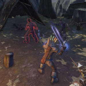 Fable Anniversary Attacking Enemy