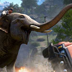 Far Cry 4 Screenshot - Elephant Attack