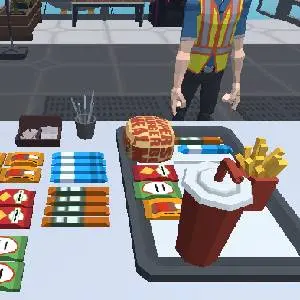 Fast Burger Simulator - Serving Order
