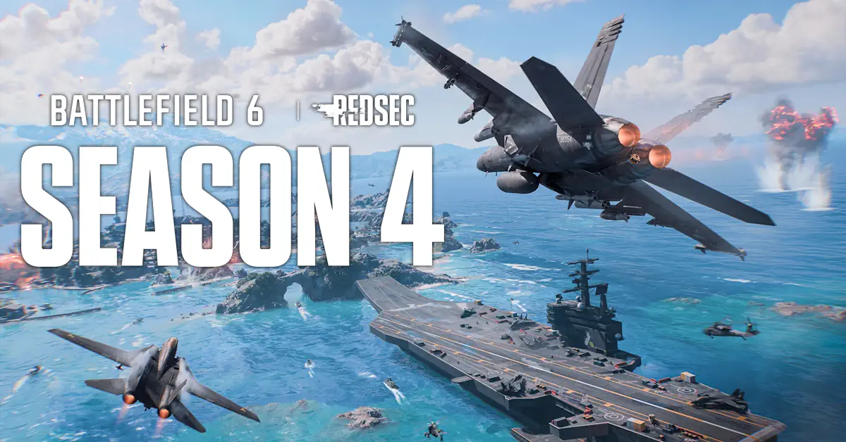 Battlefield 6 Season 4 Roadmap Details Massive Naval Combat Update