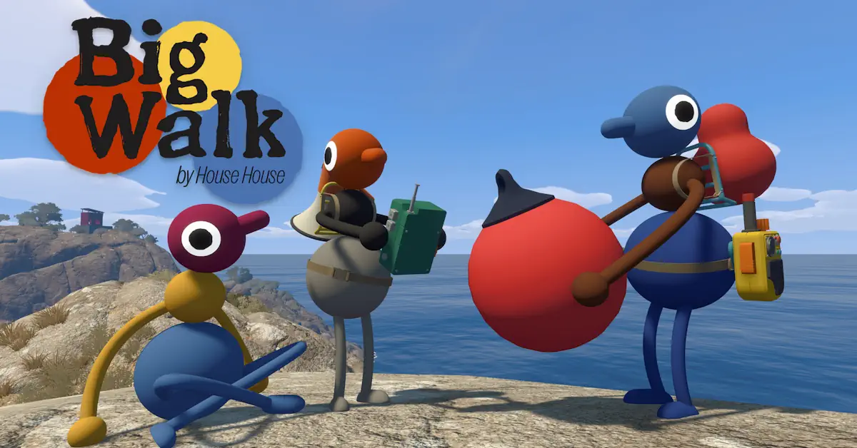 Big Walk Brings a Hand-Crafted Narrative Co-op Journey for Twelve Players Today