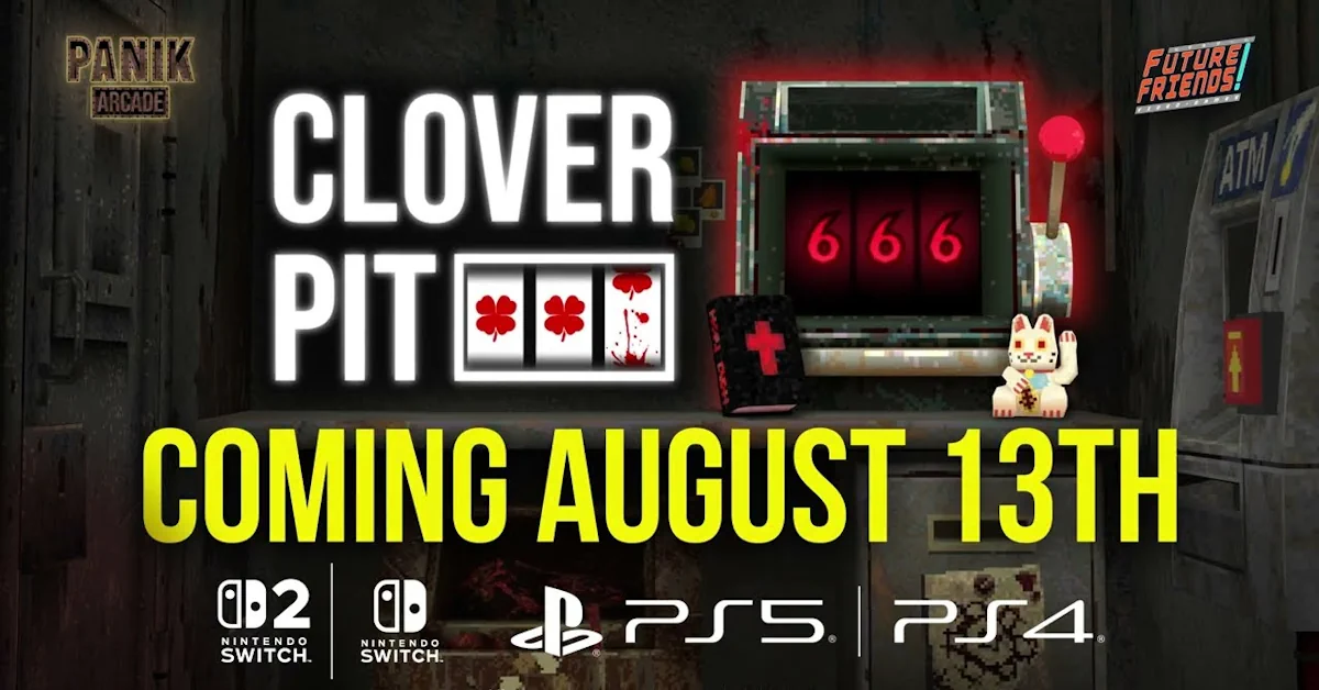 CloverPit Launches on PlayStation and Switch on August 13