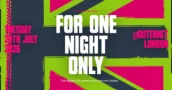 New For One Night Only Showcase Celebrating UK Gaming Hits This July