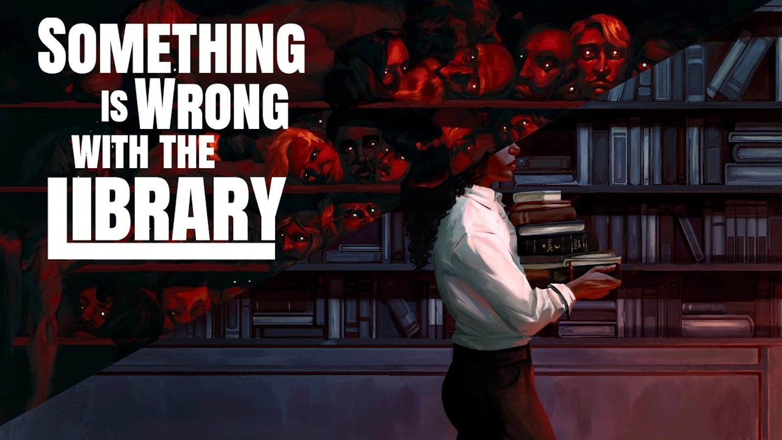 Something is Wrong With the Library turns Cozy Book Sorting into a Supernatural Nightmare