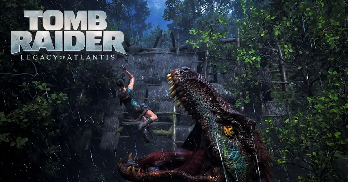 Tomb Raider: Legacy of Atlantis Reimagines the Iconic T-Rex Battle