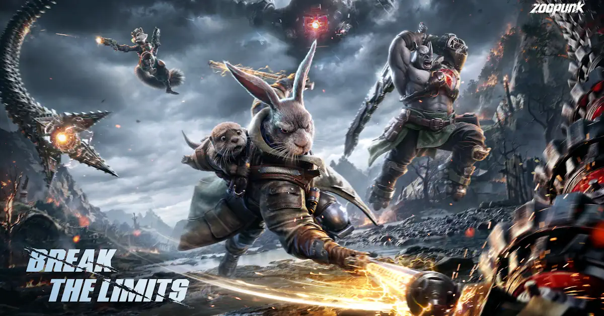 ZOOPUNK Brings Four-Player Co-Op Combat And Dieselpunk Heroes In 2027
