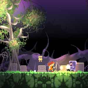 At the Cemetery Fighting Ghosts