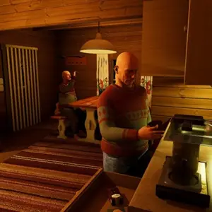 Finnish Cottage Simulator - Kitchen