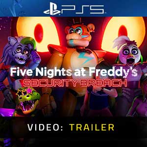 Five Nights At Freddy's: Security Breach Video Game for the Sony
