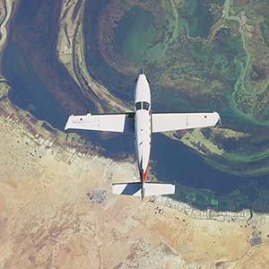 Microsoft Flight Simulator - Top View