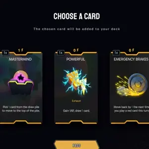 Fogpiercer - Choose A Card