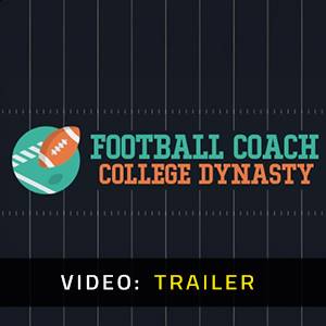 Football Coach College Dynasty - Video Trailer