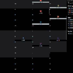 Football Legacy Manager 25 - Calendar