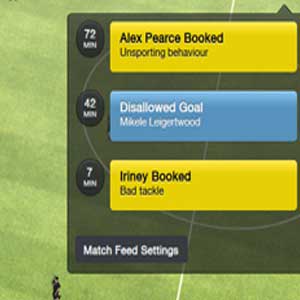 Football Manager 2016 Match Feed Settings
