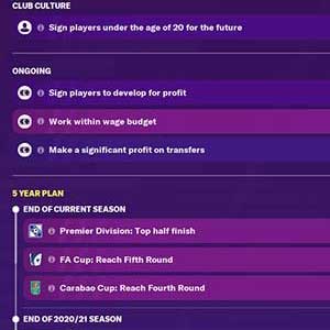 Football Manager 2021 Touch Board