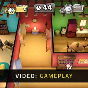 Garfield Lasagna Party - Video Gameplay