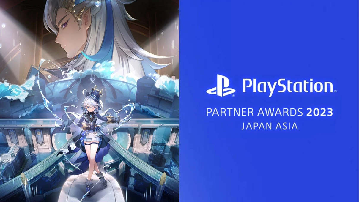 Genshin Impact Grand Award Winner of Playstation Partner Awards 2023