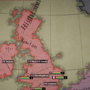 Gilded Destiny - Map of UK