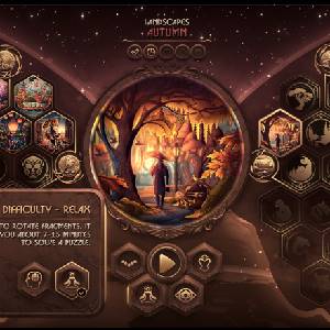 Glass Masquerade 3 Honeylines - Landscapes Autumn