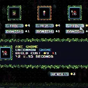 Gnomes  - Shop Menu