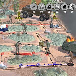 Soldiers firing