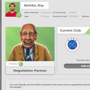 GOAL! The Club Manager - Negotiation Partner