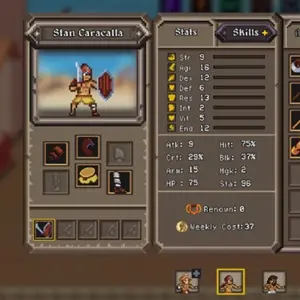 Gods of Sand - Stats