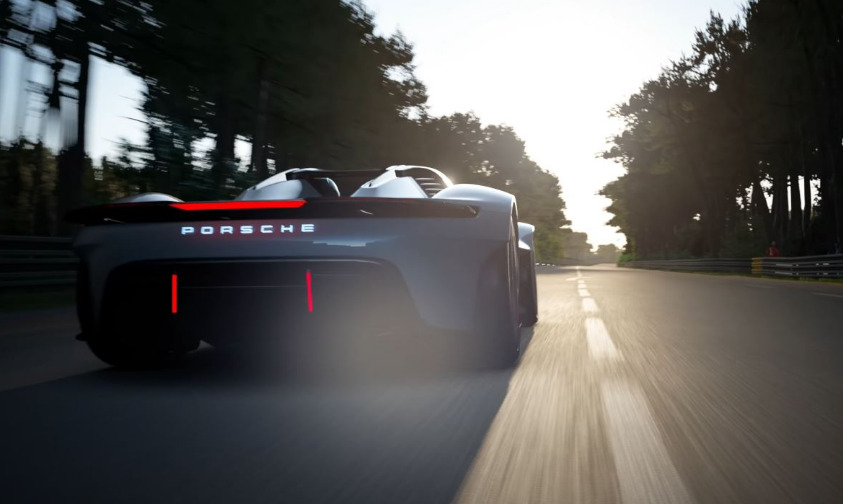 Porsche Vision Gran Turismo back view