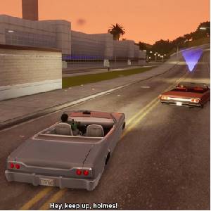 Grand Theft Auto San Andreas Following Car