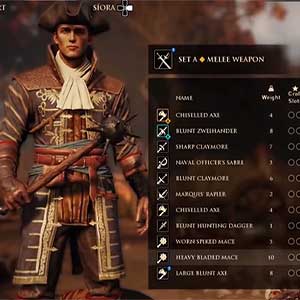 Greedfall - Weapons