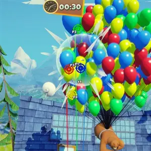 Grizzy and the Lemmings Crazy Party - Balloons