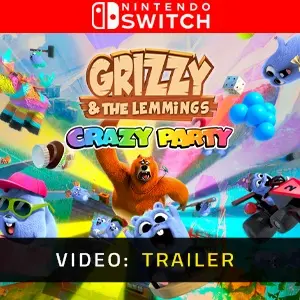 Grizzy and the Lemmings Crazy Party Nintendo Switch - Trailer