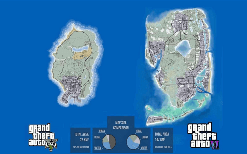 mapa do GTA 6