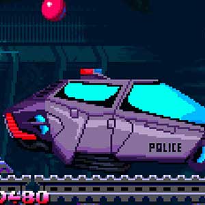 Police personel helicopter