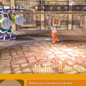 Gurumin A Monstrous Adventure Game Menu