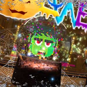 Halloween Snowball Bubble Frankenstein's Monster