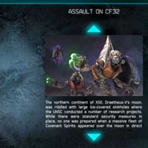 Halo Spartan Assault Map Menu