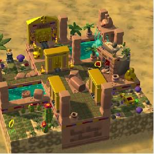 Hamster On Rails Desert World