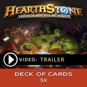 Buy Hearthstone Heroes of Warcraft 5 x Deck of Cards CD Key Compare Prices