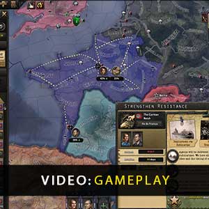 Hearts of Iron 4 La Resistance Gameplay Video