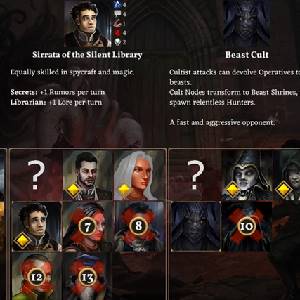 Heretic Operative - Character Selection