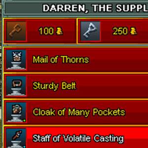 Heroes of Hammerwatch - Darren, The Supplier