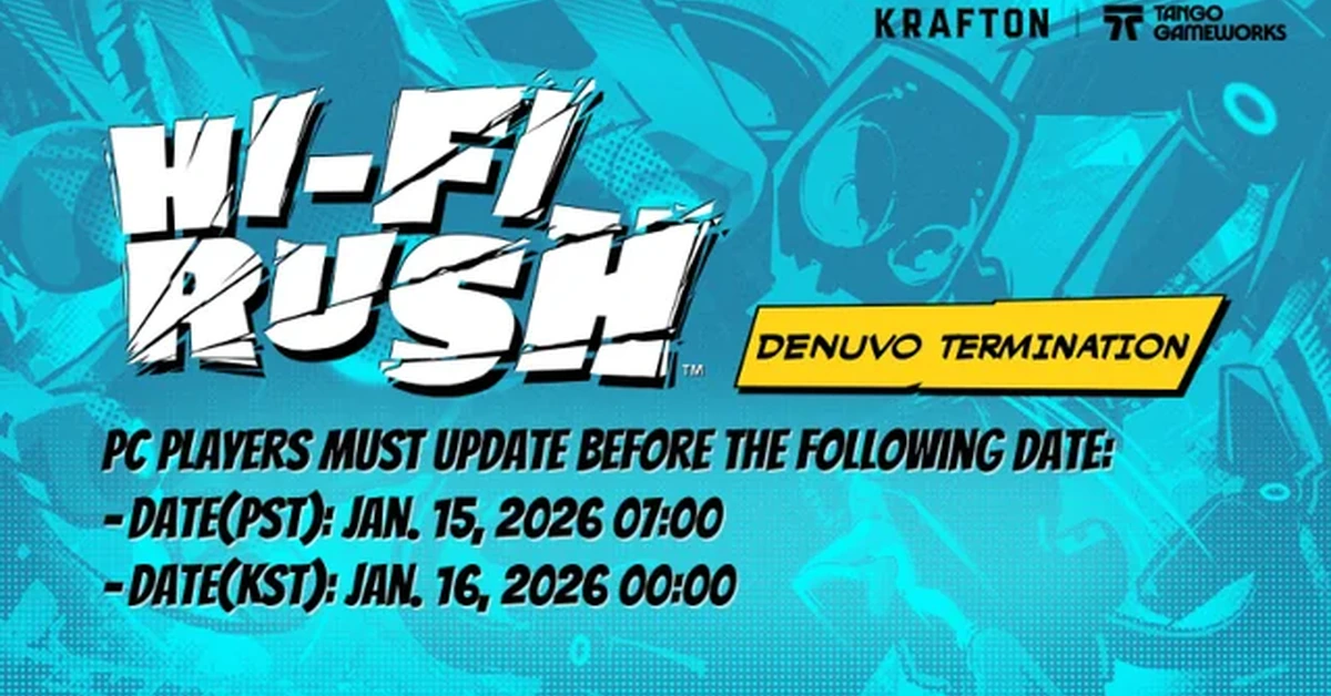 Hi-Fi RUSH Removes Denuvo