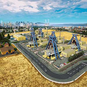 Highrise City Farm with Production Infrastructure